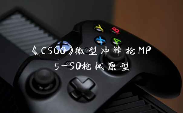 《CSGO》微型冲锋枪MP5-SD枪械原型