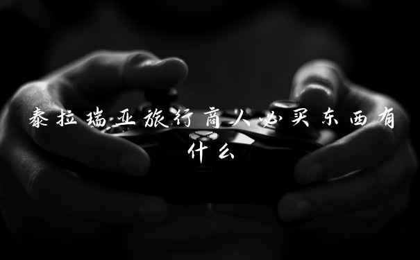 泰拉瑞亚旅行商人必买东西有什么