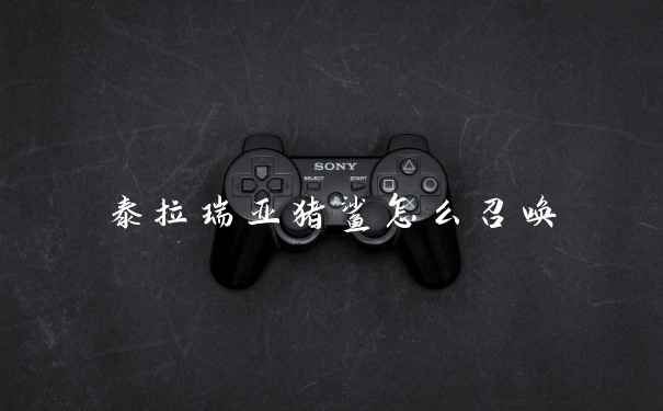 泰拉瑞亚猪鲨怎么召唤