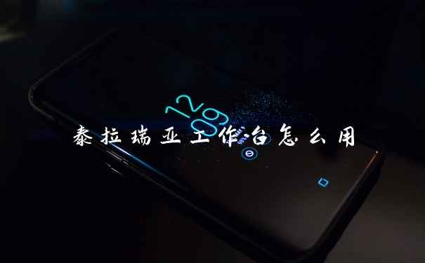泰拉瑞亚工作台怎么用