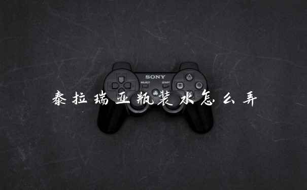 泰拉瑞亚瓶装水怎么弄
