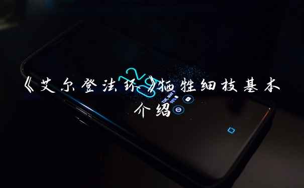 《艾尔登法环》牺牲细枝基本介绍