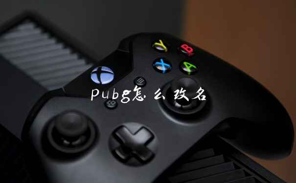 pubg怎么改名