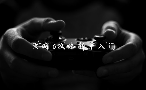 文明6攻略新手入门