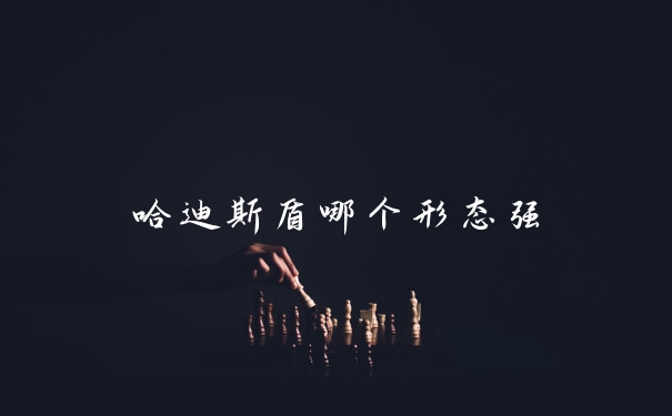哈迪斯盾哪个形态强
