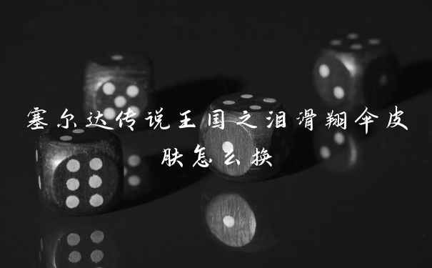 塞尔达传说王国之泪滑翔伞皮肤怎么换