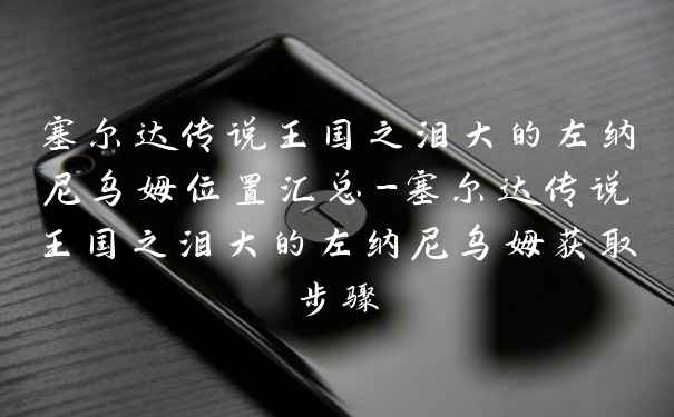 塞尔达传说王国之泪大的左纳尼乌姆位置汇总-塞尔达传说王国之泪大的左纳尼乌姆获取步骤