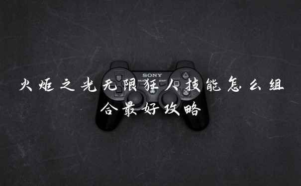 火炬之光无限狂人技能怎么组合最好攻略