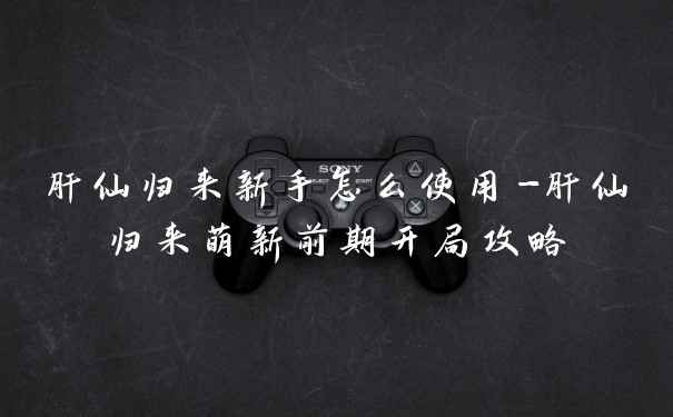 肝仙归来新手怎么使用-肝仙归来萌新前期开局攻略