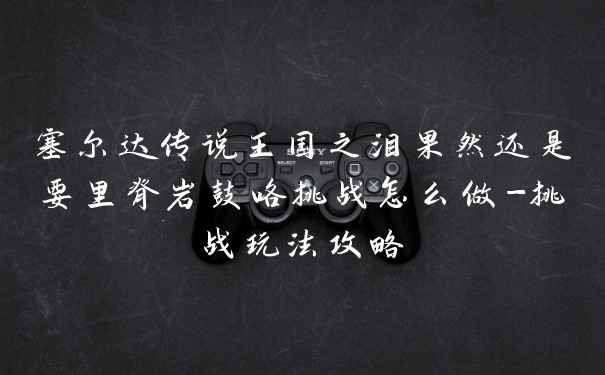 塞尔达传说王国之泪果然还是要里脊岩鼓咯挑战怎么做-挑战玩法攻略