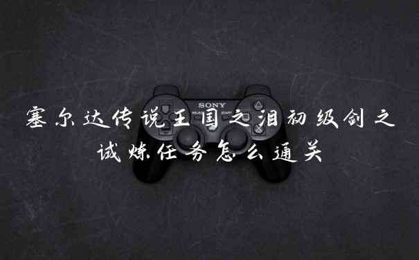 塞尔达传说王国之泪初级剑之试炼任务怎么通关