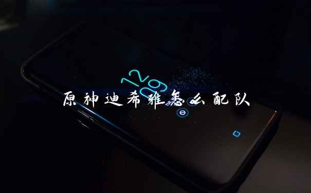 原神迪希雅怎么配队