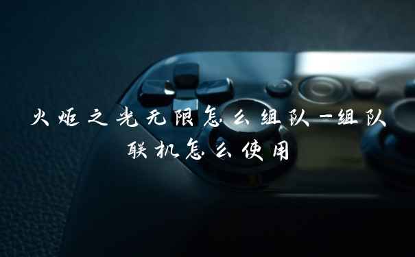 火炬之光无限怎么组队-组队联机怎么使用