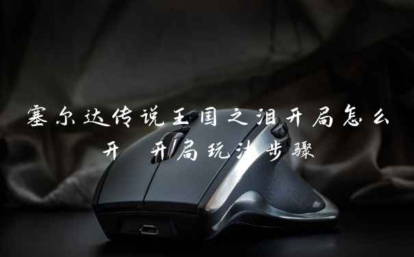 塞尔达传说王国之泪开局怎么开 开局玩法步骤