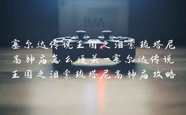 塞尔达传说王国之泪索琉塔尼高神庙怎么通关-塞尔达传说王国之泪索琉塔尼高神庙攻略