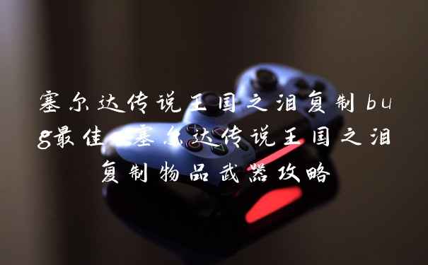 塞尔达传说王国之泪复制bug最佳-塞尔达传说王国之泪复制物品武器攻略