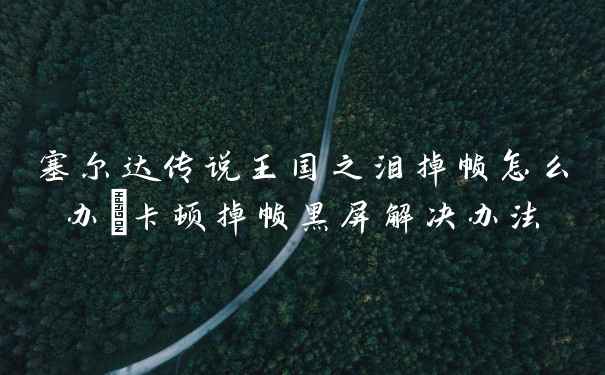 塞尔达传说王国之泪掉帧怎么办_卡顿掉帧黑屏解决办法