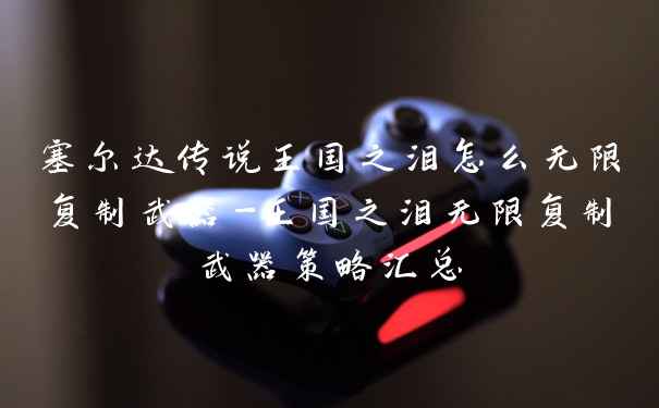 塞尔达传说王国之泪怎么无限复制武器-王国之泪无限复制武器策略汇总