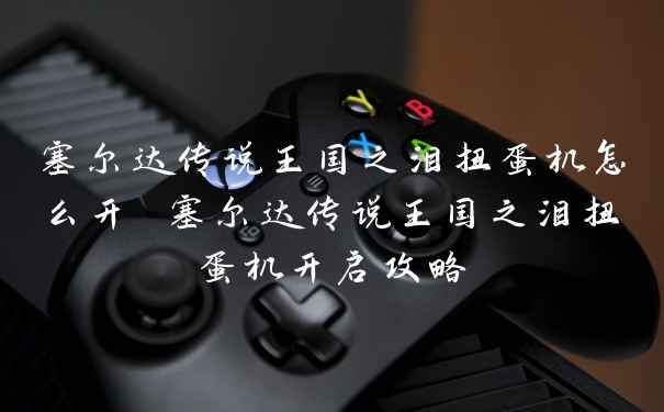 塞尔达传说王国之泪扭蛋机怎么开 塞尔达传说王国之泪扭蛋机开启攻略