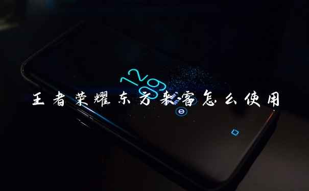 王者荣耀东方来客怎么使用