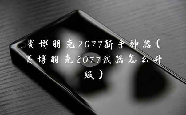 赛博朋克2077新手神器（赛博朋克2077武器怎么升级）