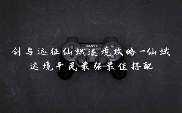 剑与远征仙蛾迷境攻略-仙蛾迷境平民最强最佳搭配