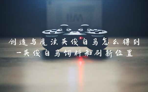 创造与魔法英俊白马怎么得到-英俊白马饲料和刷新位置