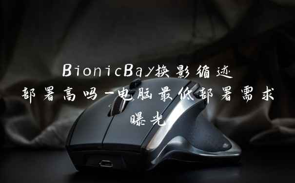 BionicBay换影循迹部署高吗-电脑最低部署需求曝光