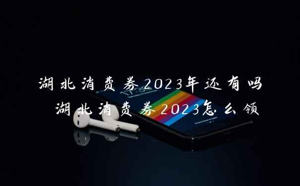 湖北消费券2023年还有吗 湖北消费券2023怎么领