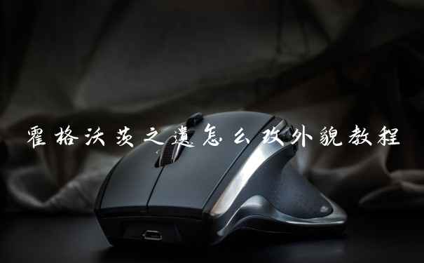 霍格沃茨之遗怎么改外貌教程