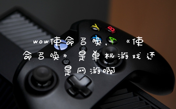 wow使命召唤，《使命召唤》是单机游戏还是网游啊