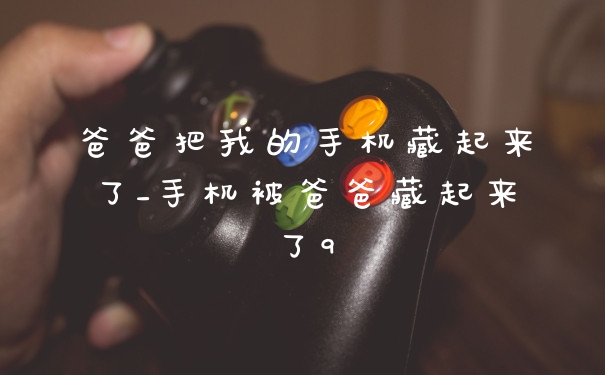 爸爸把我的手机藏起来了_手机被爸爸藏起来了9
