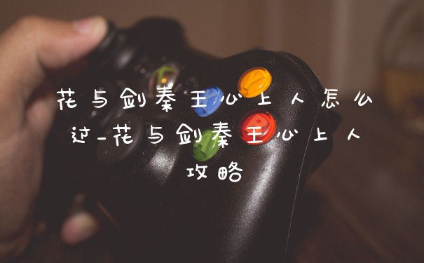花与剑秦王心上人怎么过_花与剑秦王心上人攻略