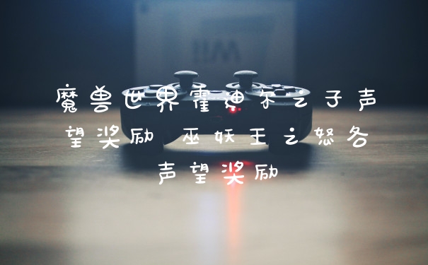 魔兽世界霍迪尔之子声望奖励 巫妖王之怒各声望奖励