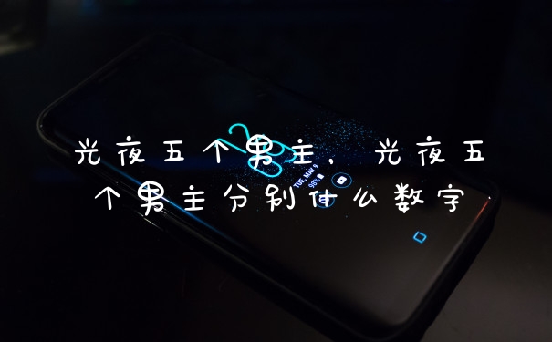 光夜五个男主,光夜五个男主分别什么数字