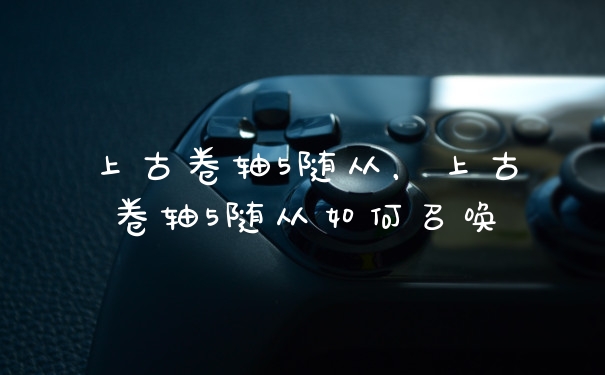 上古卷轴5随从，上古卷轴5随从如何召唤
