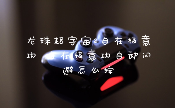 龙珠超宇宙2自在极意功 自在极意功自动闪避怎么按
