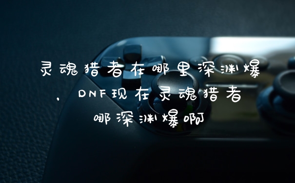 灵魂猎者在哪里深渊爆，DNF现在灵魂猎者哪深渊爆啊