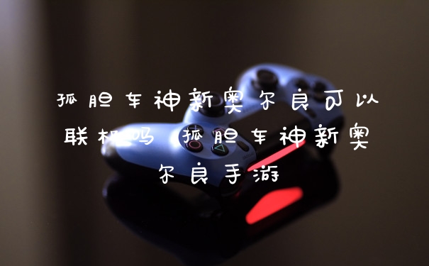 孤胆车神新奥尔良可以联机吗 孤胆车神新奥尔良手游