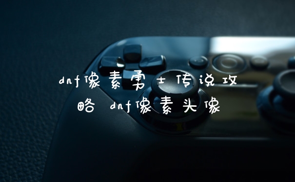 dnf像素勇士传说攻略 dnf像素头像