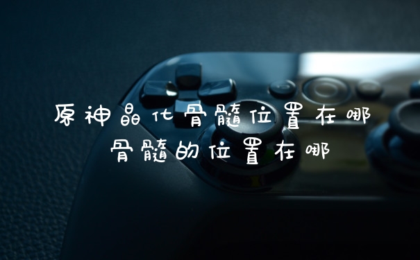 原神晶化骨髓位置在哪 骨髓的位置在哪