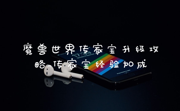 魔兽世界传家宝升级攻略_传家宝经验加成