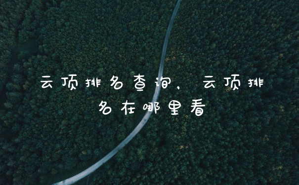 云顶排名查询，云顶排名在哪里看