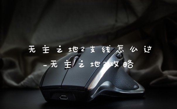 无主之地2支线怎么过_无主之地2攻略