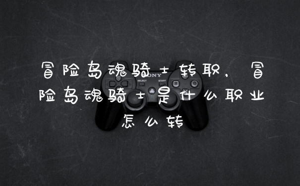 冒险岛魂骑士转职,冒险岛魂骑士是什么职业怎么转