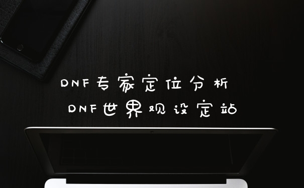 DNF专家定位分析 DNF世界观设定站