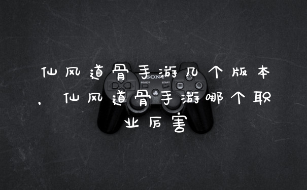 仙风道骨手游几个版本,仙风道骨手游哪个职业厉害