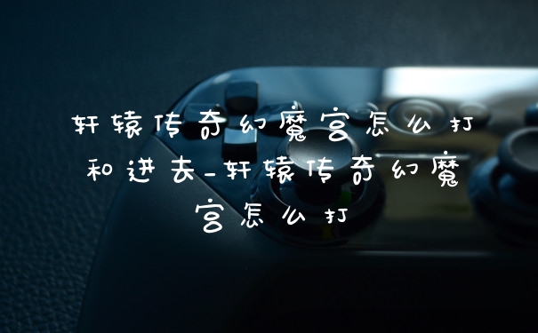 轩辕传奇幻魔宫怎么打和进去_轩辕传奇幻魔宫怎么打