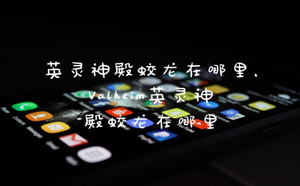 英灵神殿蛟龙在哪里，Valheim英灵神殿蛟龙在哪里