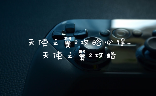天使之翼2攻略心得_天使之翼2攻略